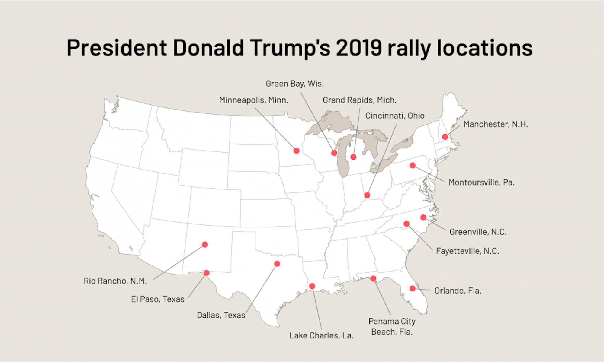 trump 2019 rally maps