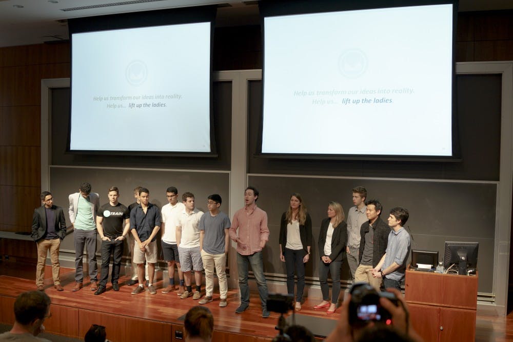 Demo Days is one of WeissLabs’ largest entrepreneurship events of the year, where several startup companies such as Emery & Elizabeth presented pitches for feedback. | Courtesy of Duong Nguyen