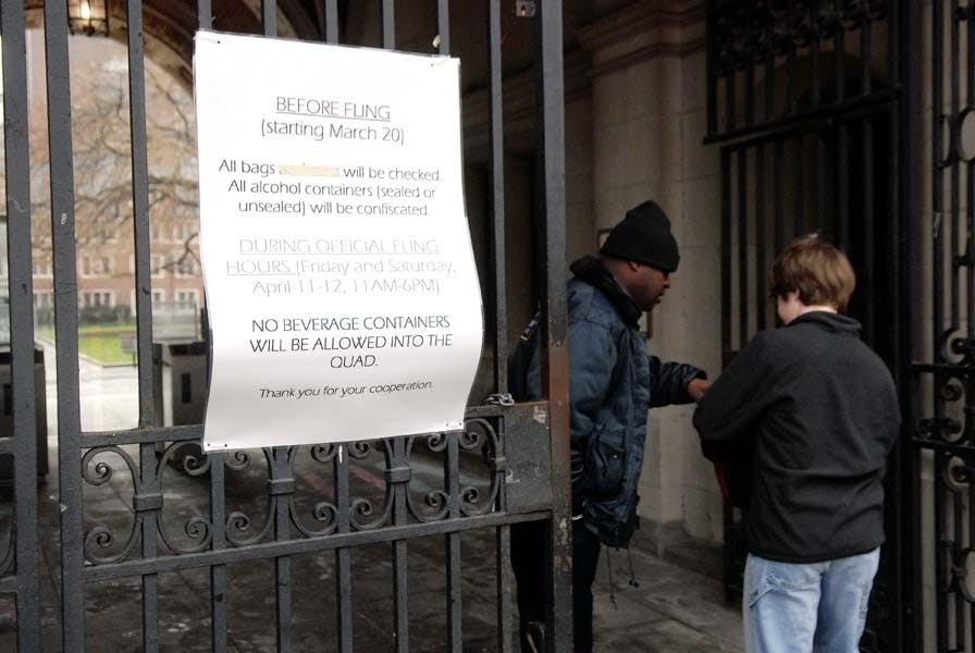 Police boost security for Spring Fling