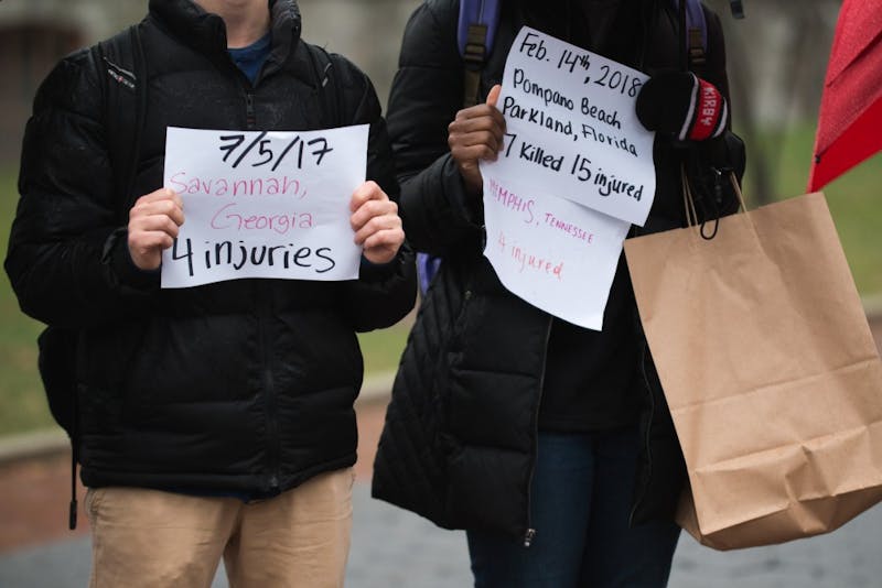 Photo Gallery | Penn students, faculty take a stand against gun violence