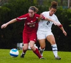 Capuano sent to W. Soccer bench after concussion