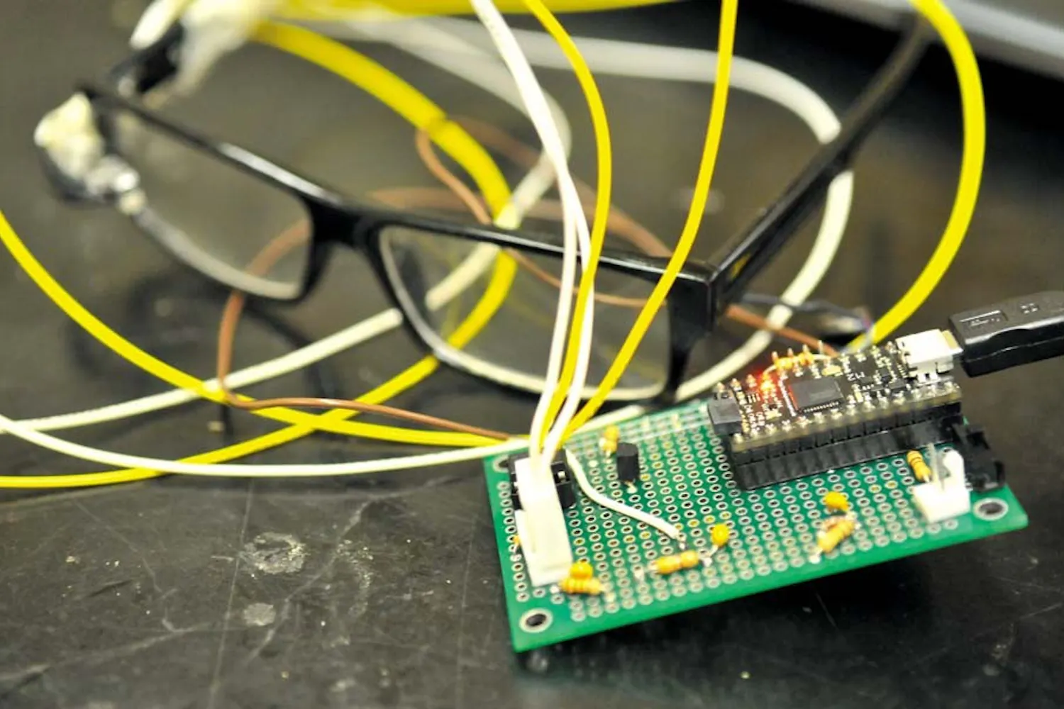 Senior Design Project: glasses that keep you awake while you study