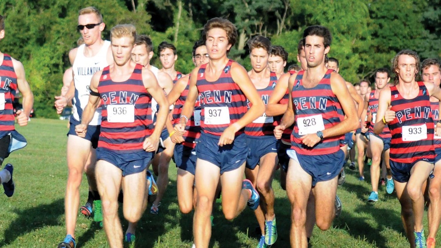 Big 5 Cross Country Meet. Penn dominated