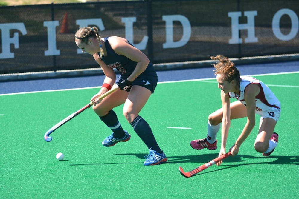 Field Hockey beats Harvard 4-1