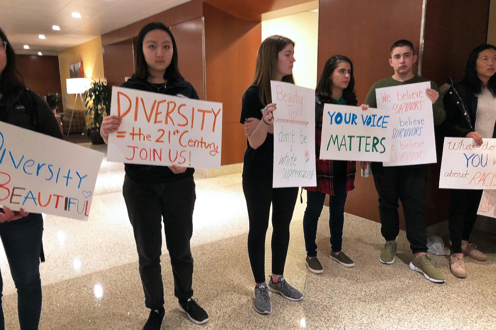 event heather Mac Donald protest diversity