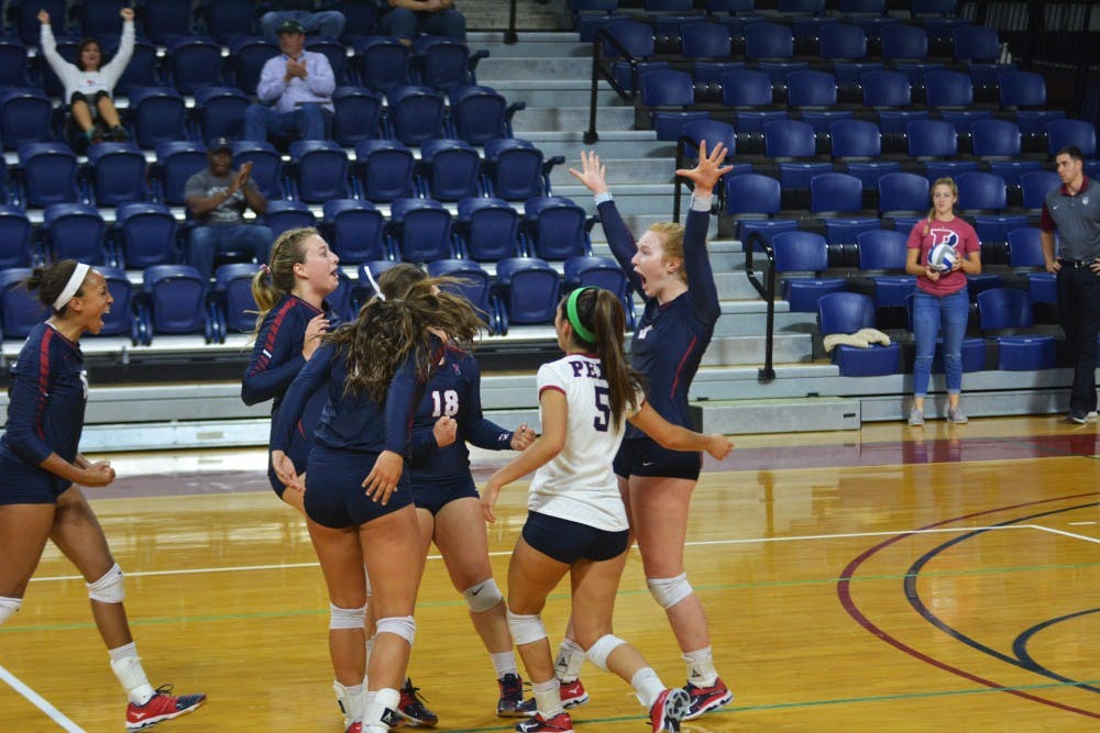 Penn Volleyball lost at home in their Ivy Opener this weekend to Princeton. Despite forcing a fifth set, the young Penn team was no match for the more experienced Tigers. The Quakers are 5-8 overall, and 0-1 in the Ivy League.