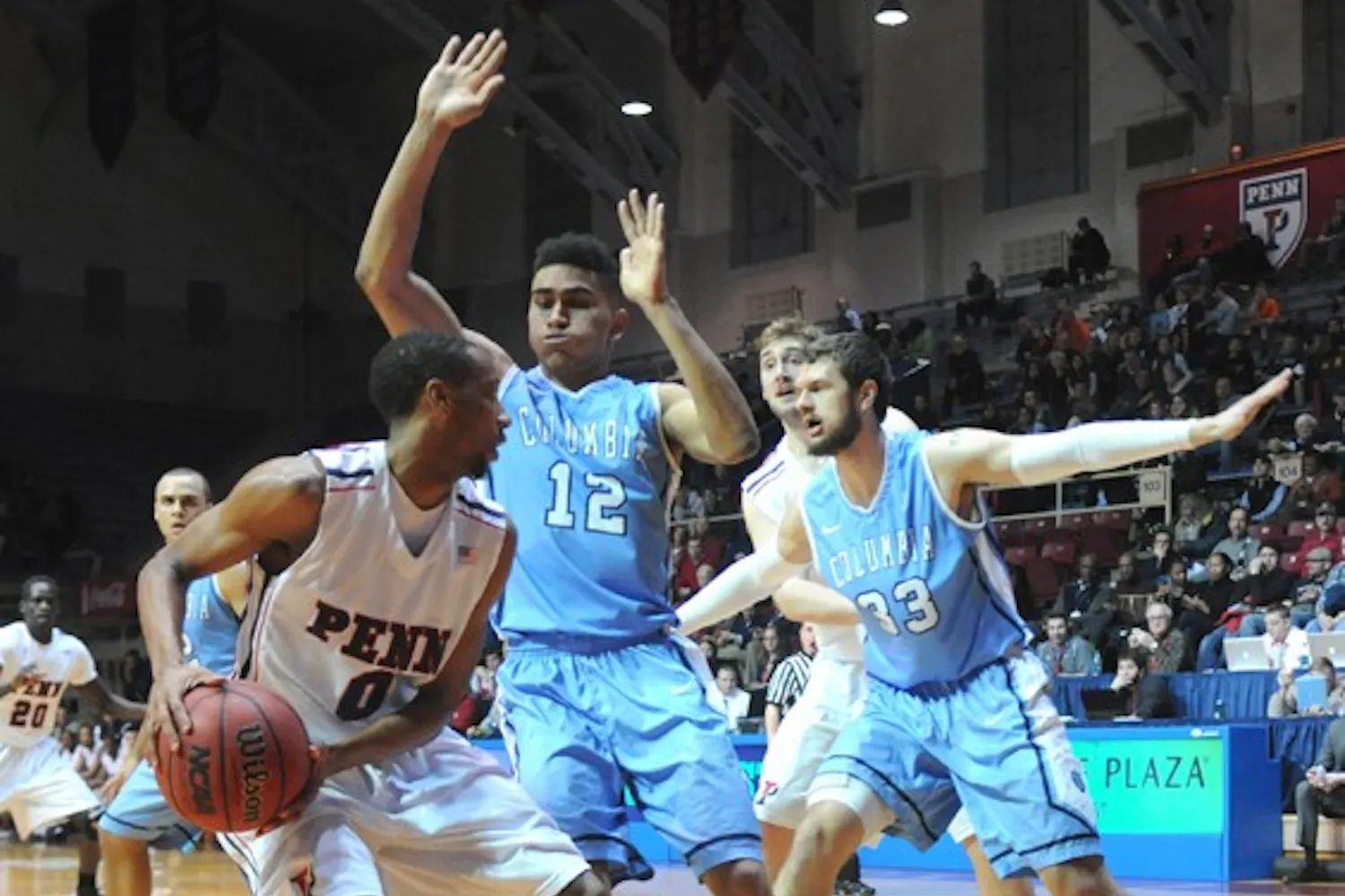 Mens Hoops v Columbia, Penn win