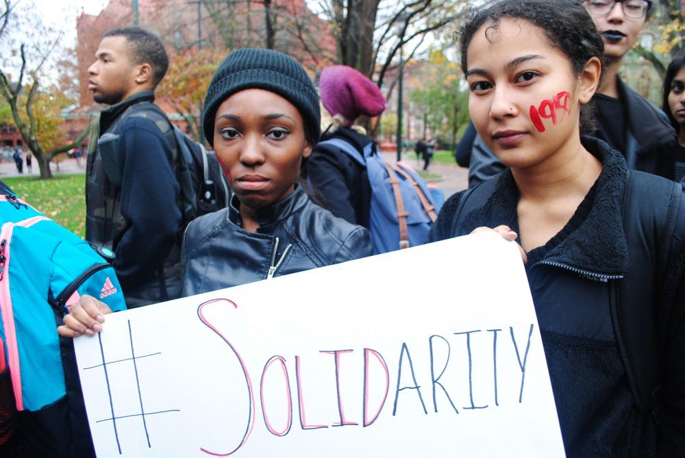 The march was in solidarity with student protesters across the nation.