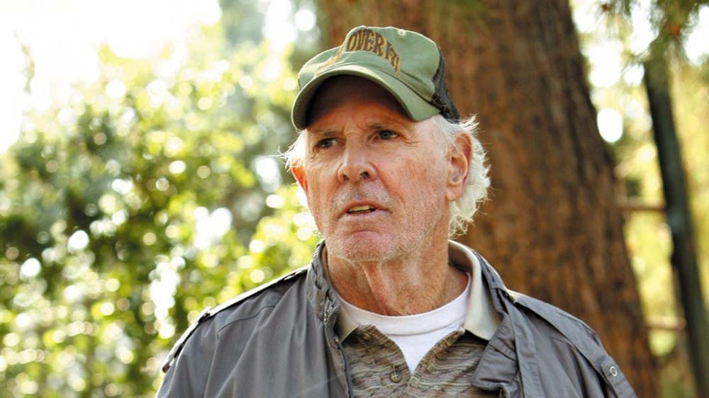 	Former Penn student Bruce Dern is pictured here on the set of the HBO TV series ‘Big Love.’ He played a polygamist on the show.