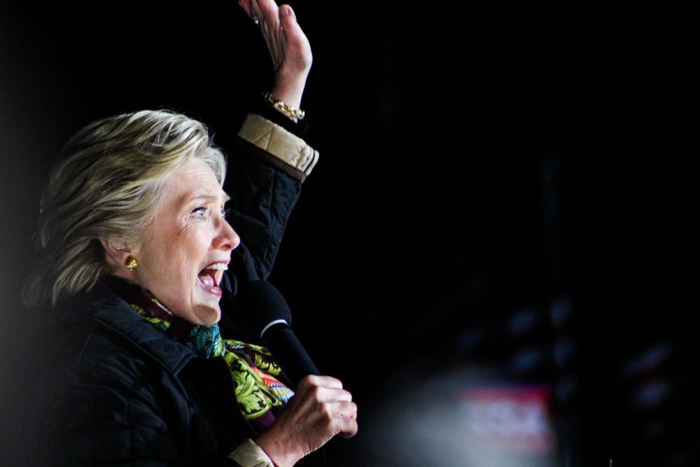 Here are ten things that we learned from the Clinton campaign's last major rally on the eve of Election Day.