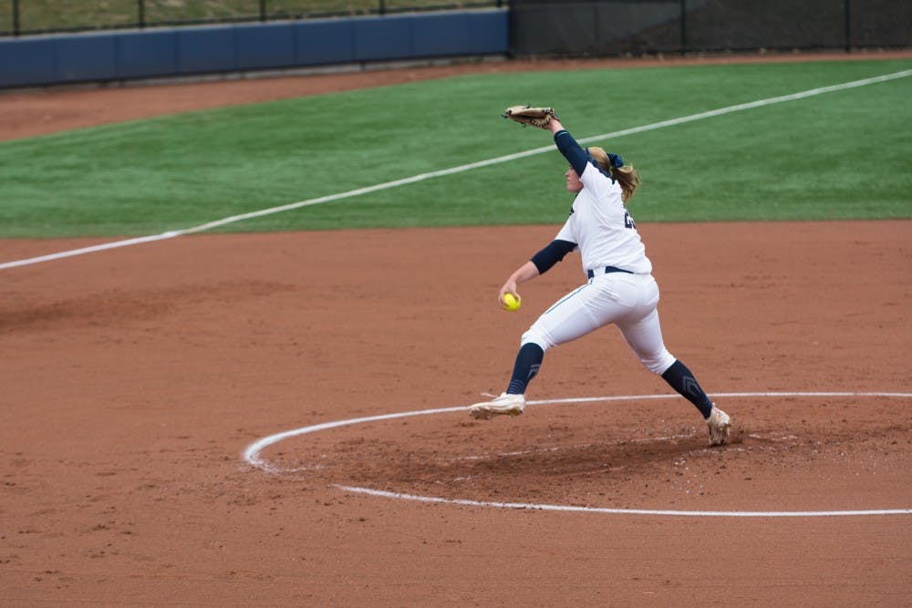 Leading the Ivy League in wins, strikeouts and ERA, softball pitcher Alexis Sargent is certainly in the conversation for the Penn Athletics spring season MVP.