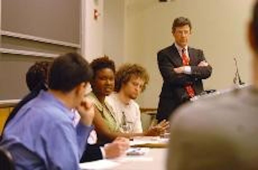 Socialists, libertarians go mano-a-mano in ideological debate