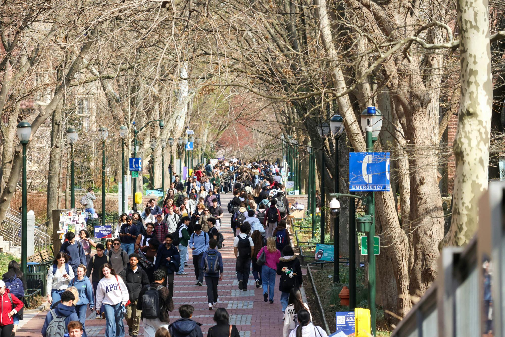 03-30-36 Students outside and Locust Walk (Anna Wu).jpg