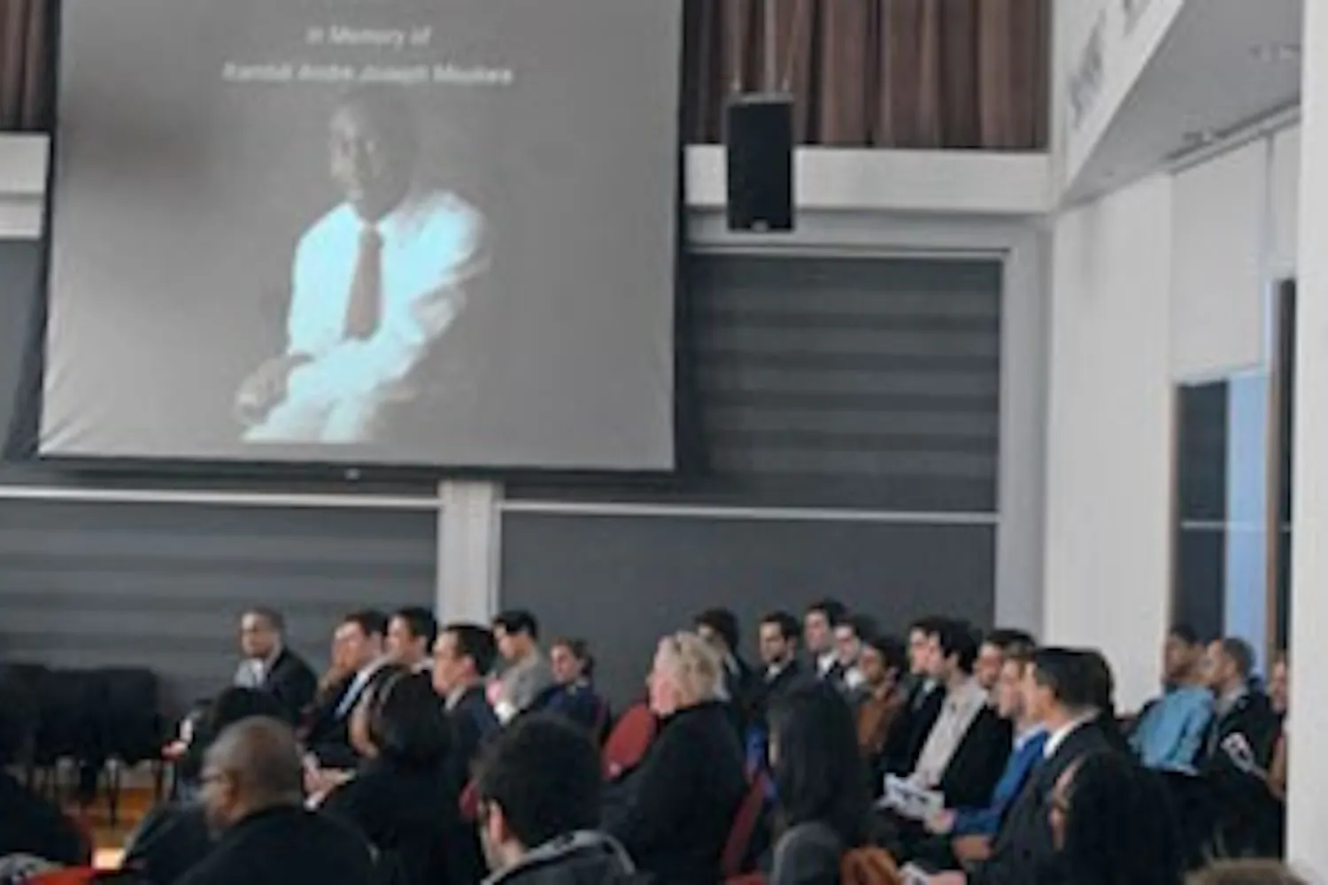 Friends, family and professors gather to remember Kambili Moukwa