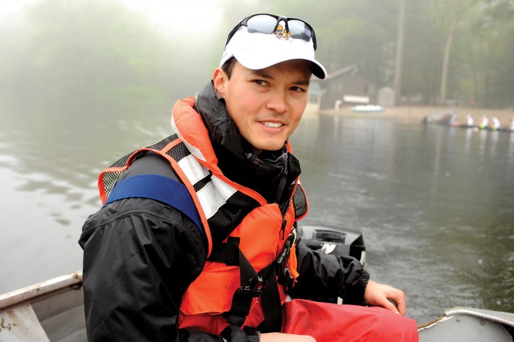 New women's rowing coach Wesley Ng, formerly of Trinity College, will take over the Quakers' program this fall.