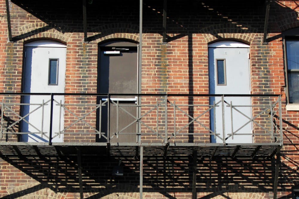 Hamilton Court balconies