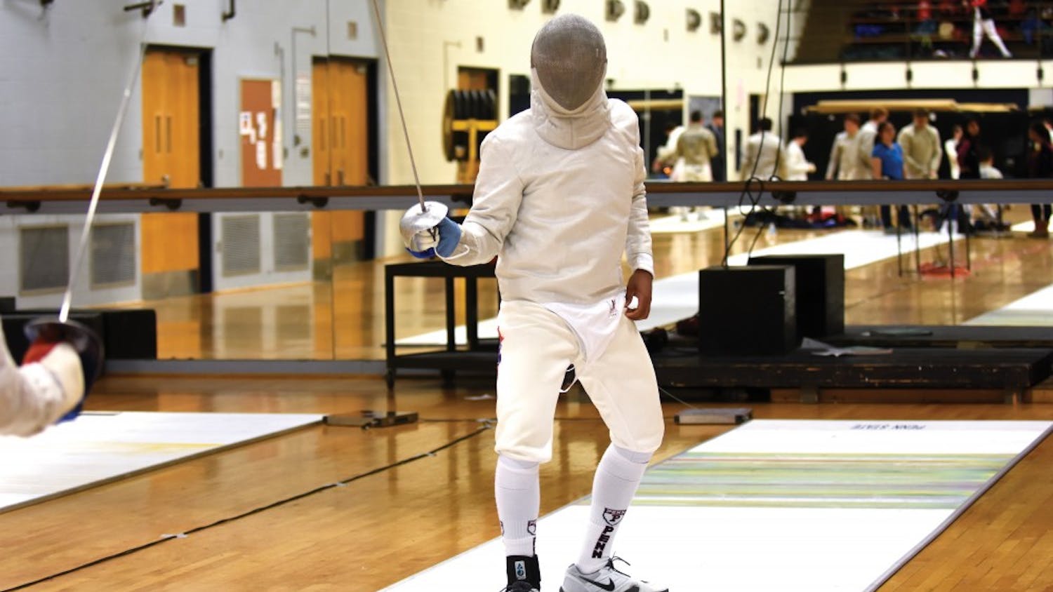 In his freshman year, sabre Julian Merchant recorded the most wins on the team at his position. 