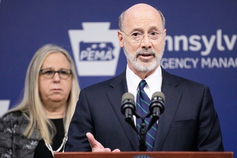 Tim Wolf Rachel Levine Stay at Home Coronavirus.JPG