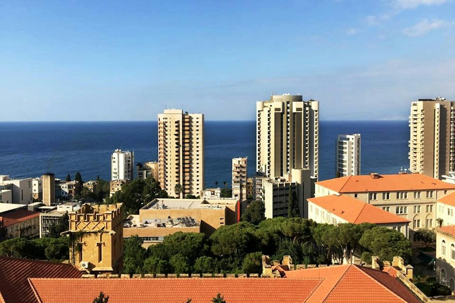 College and Wharton junior Andrew Gegios had to go to extra lengths to secure his spot studying abroad in Beirut, Lebanon, an area marked as a "Medium" risk region. | Courtesy of Andrew Gegios