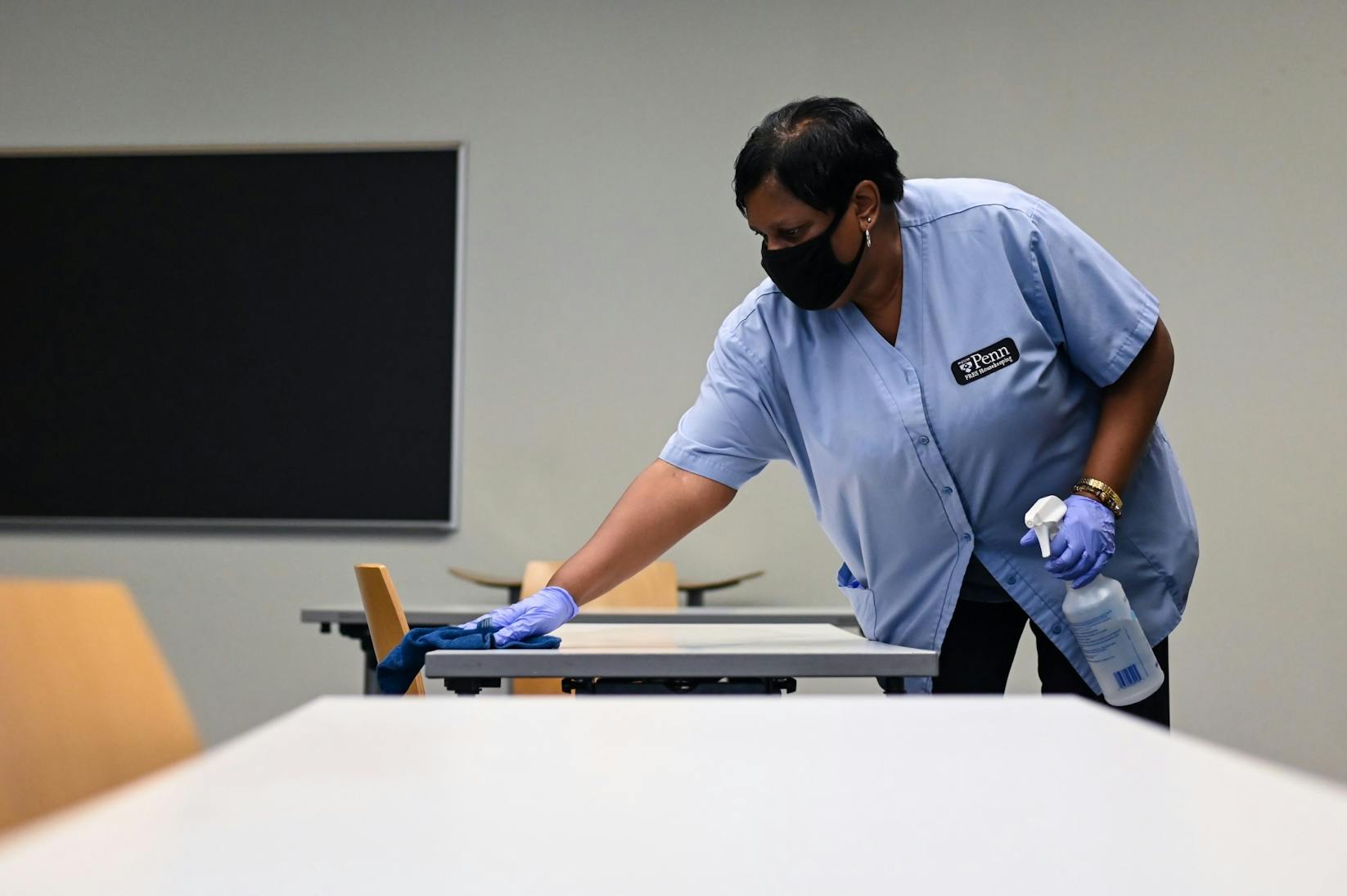 Helen Mack Housekeeper Essential Worker Candid.jpg