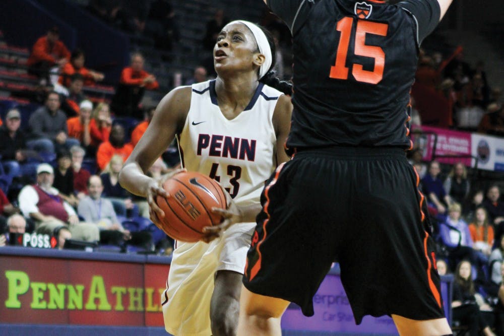 Sophomore Michelle Nwokedi looks to lead Penn women's basketball into this weekend's match-ups with the Ivy title on the line. 