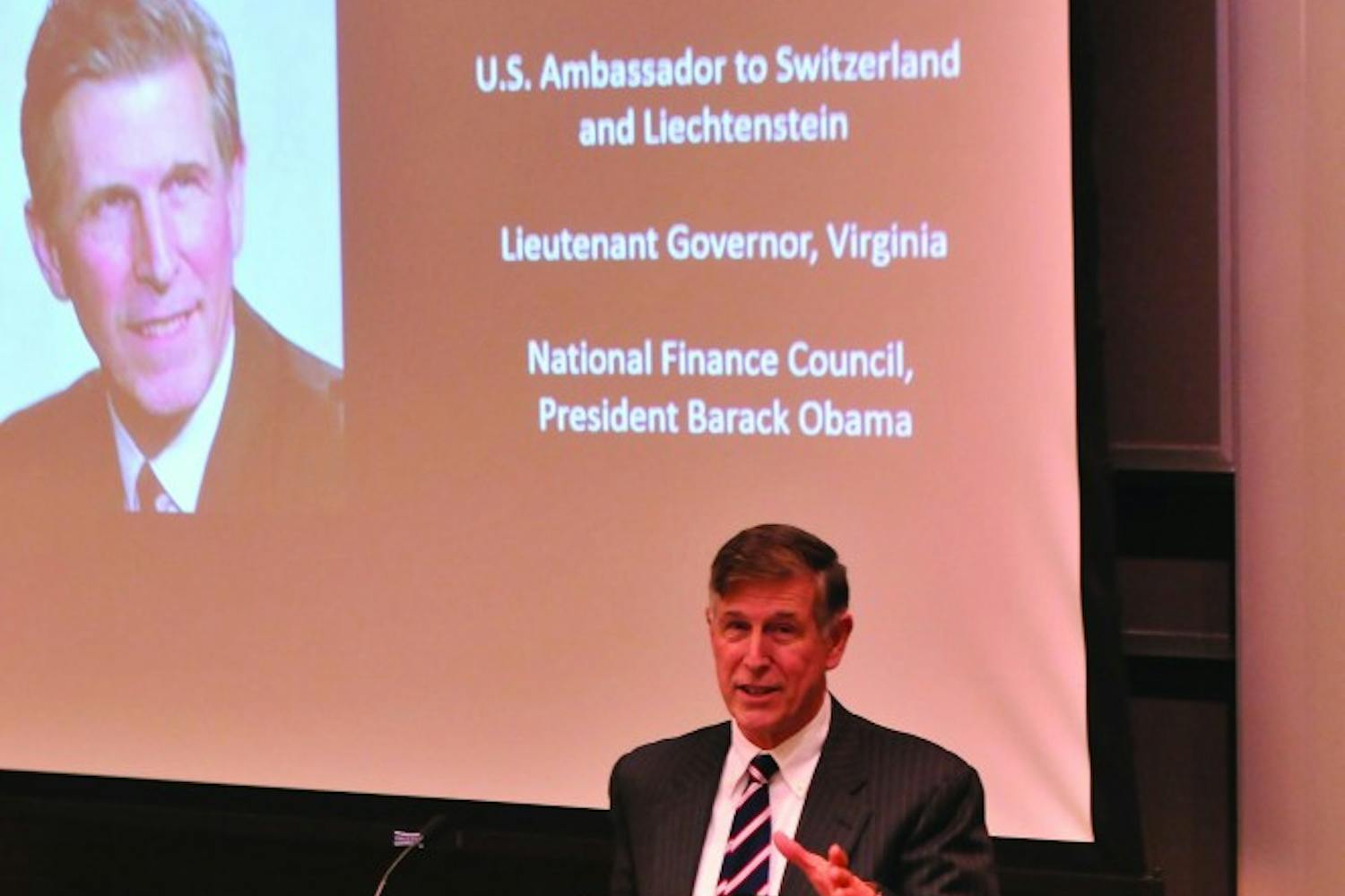 Penn Democrats hosts Don Beyer, Ambassador to Switzerland