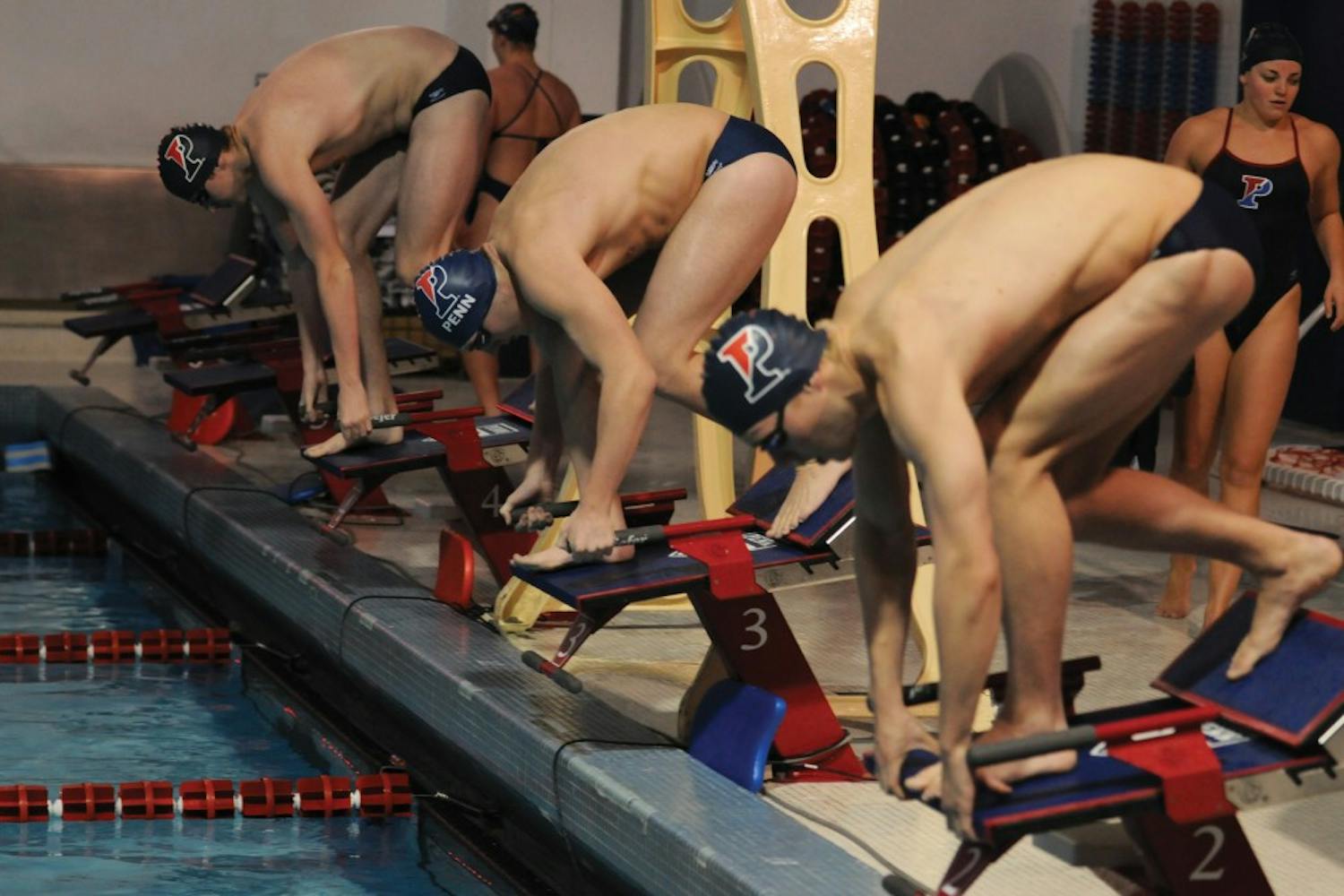 Freshman Matthew Haigh kicked off his Penn swimming career with a bang, winning the 1,000-yard freestyle in this weekend's tri-meet against Army and Columbia.