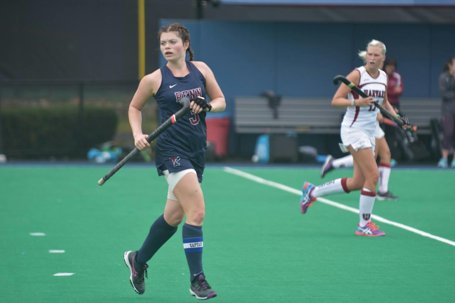 Senior captain Elise Tilton will be one of the Quakers taking the field for the final time.