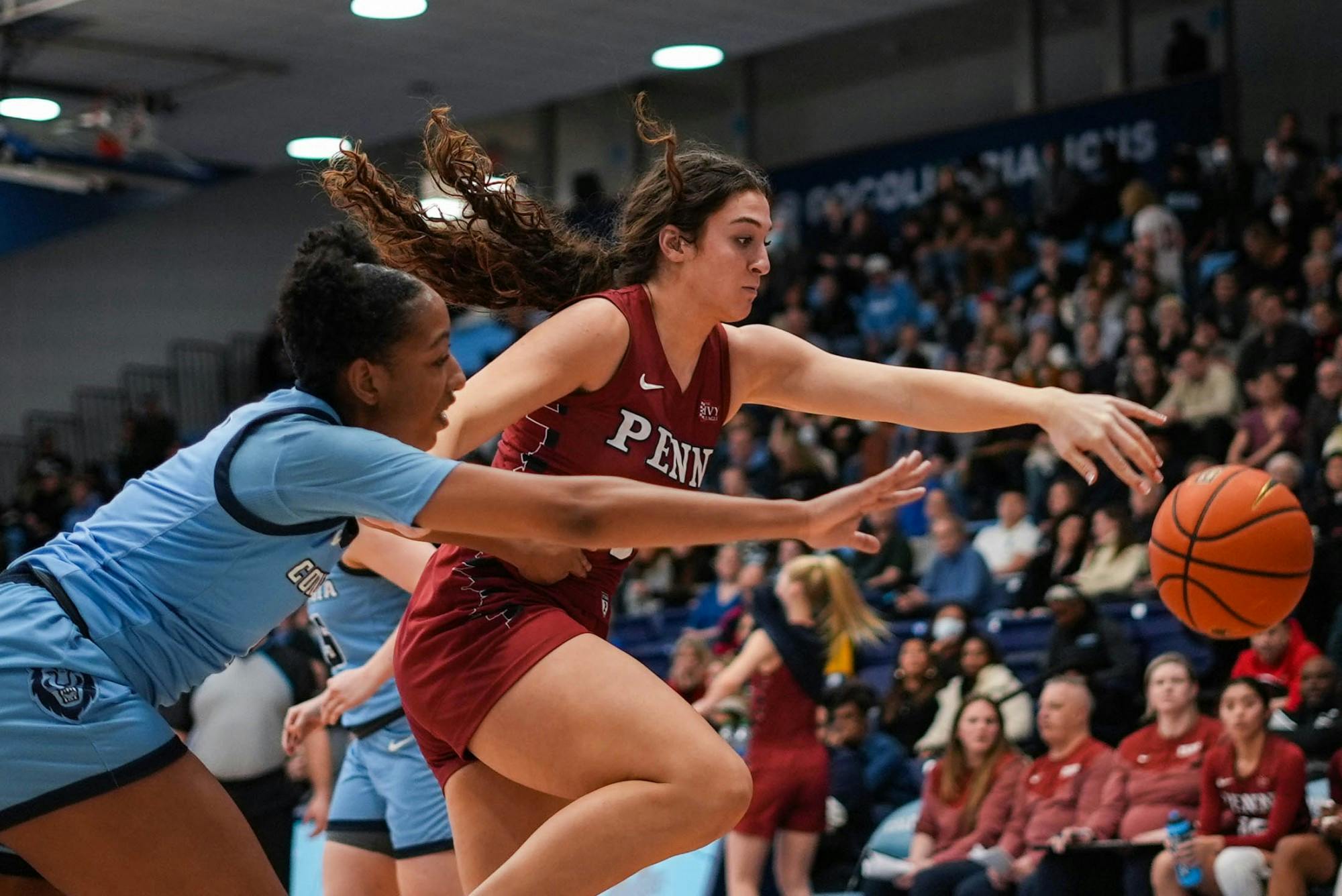 02-03-23 Women's Basketball vs Columbia Ella Ray (Anna Vazhaeparambil)-01.jpg
