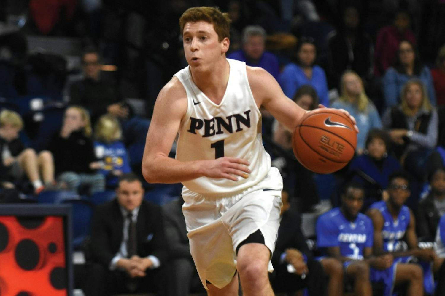 Freshman guard Jake Silpe has been thrust directly into the spotlight for men’s basketball, starting all six games so far. He will look to improve on his three assists and four points per contest.
