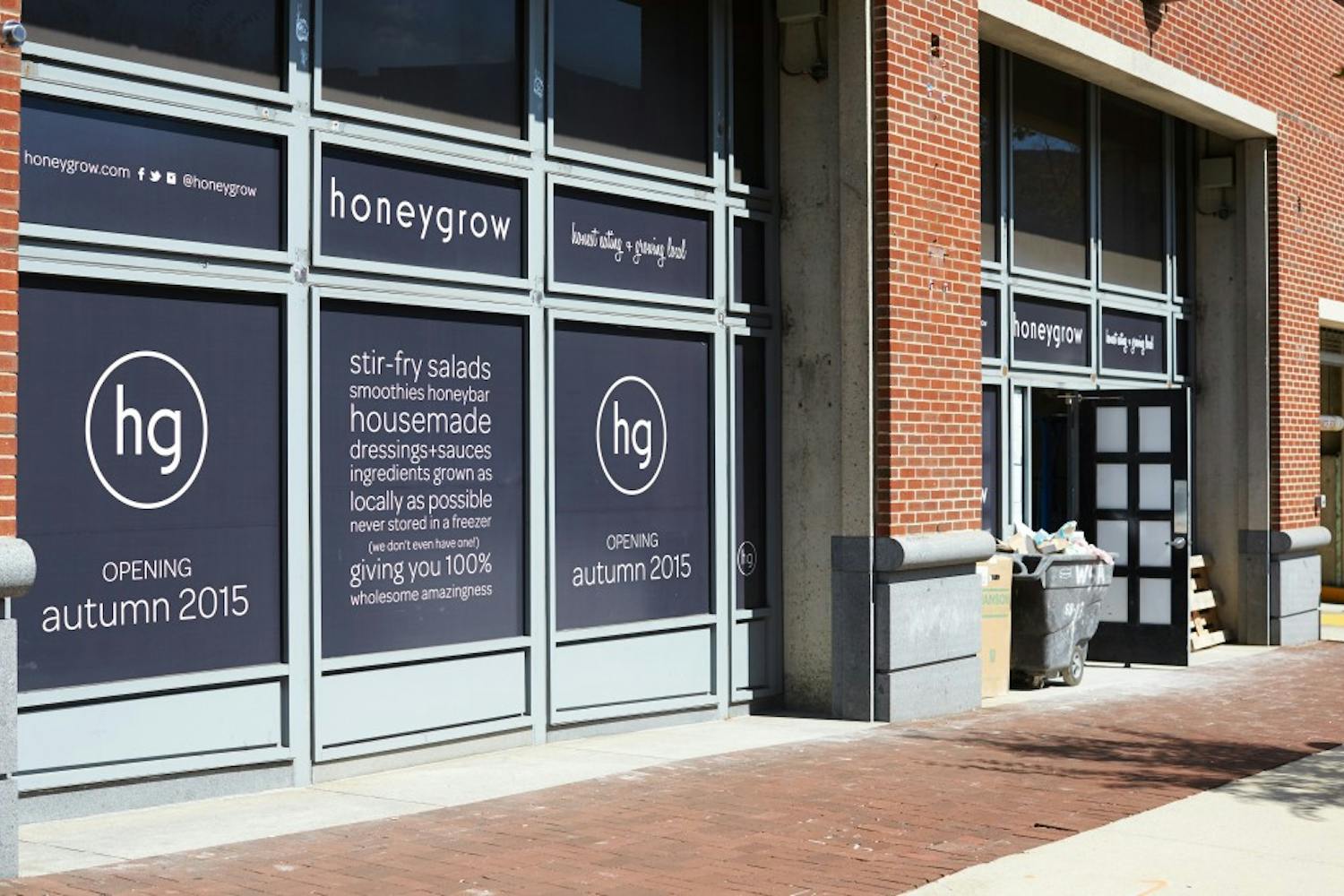 Honeygrow, a health-food restaurant that features custom salads and stir-fry, is opening at 3731 Walnut St.