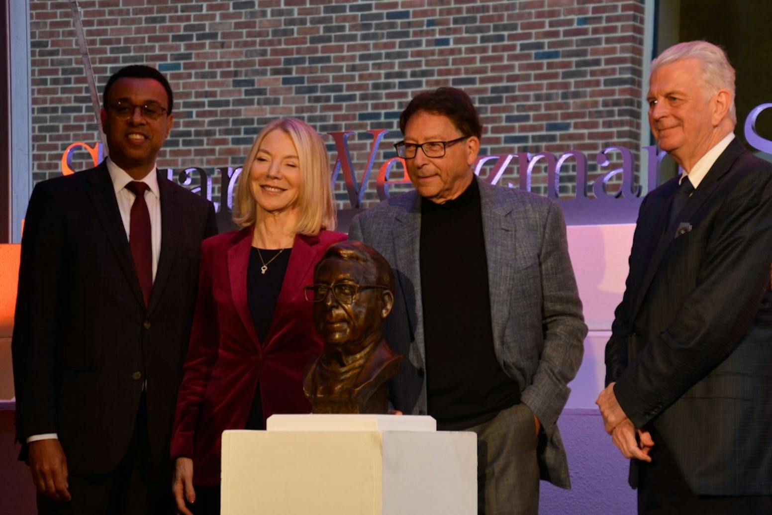 Stuart Weitzman, Amy Gutmann, Wendell Pritchett, Frederick Steiner