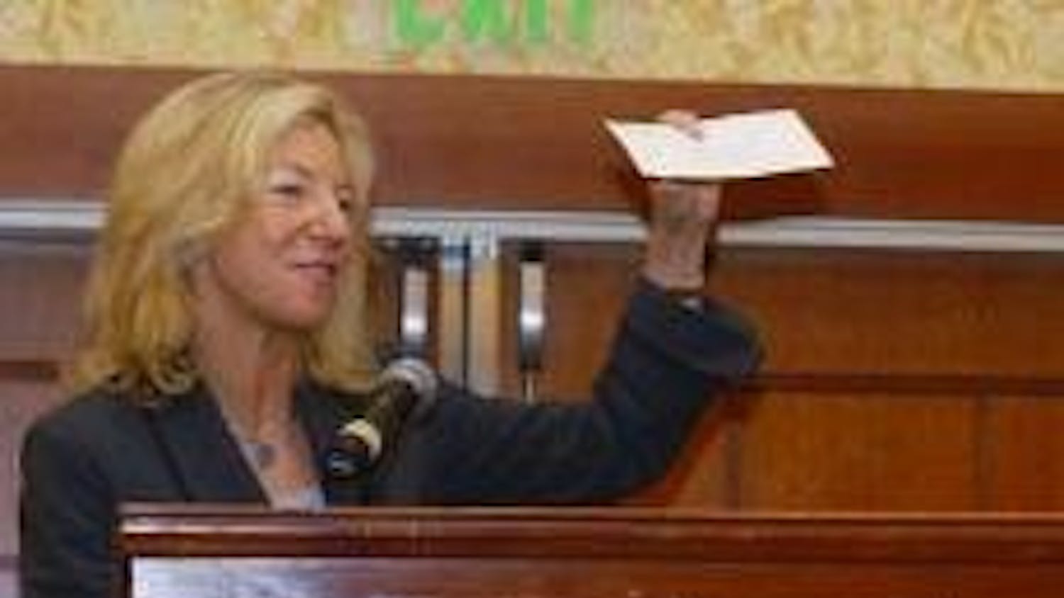 Gutmann chips in for student-aid