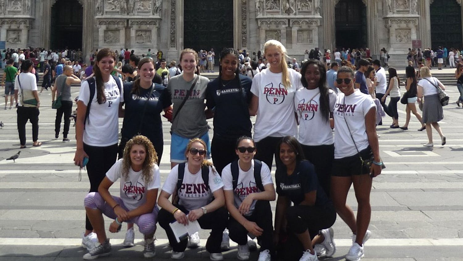This summer's trip to Italy provided Penn women's basketball with a great chance to bond as well as improve their on-court skills.