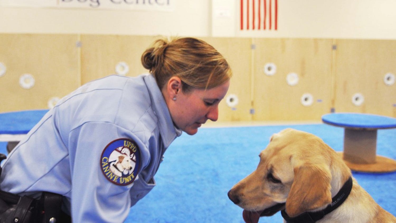 Officer Socks, bomb-sniffing dog for Penn Police