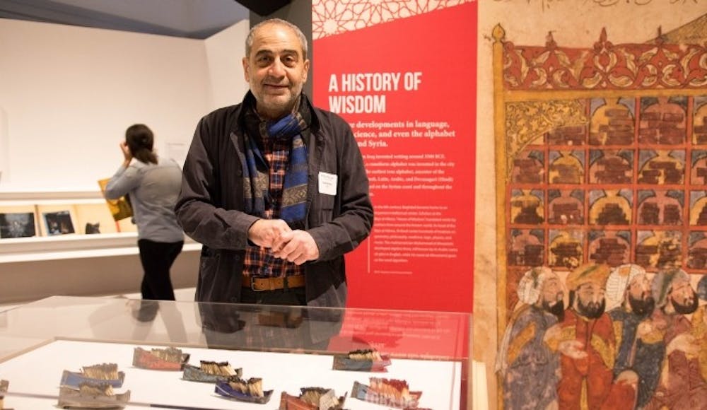 The Penn Museum held an exhibit on cultural sites in the Middle East in the Spring