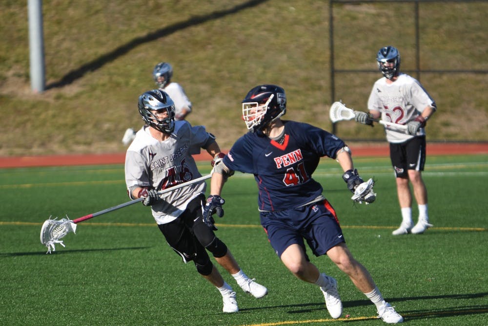 Though junior long-stick midfielder Connor Keating battled valiantly on both sides of the ball, Penn men's lacrosse came up just short of upsetting first-place Yale in a tough 14-12 loss.
