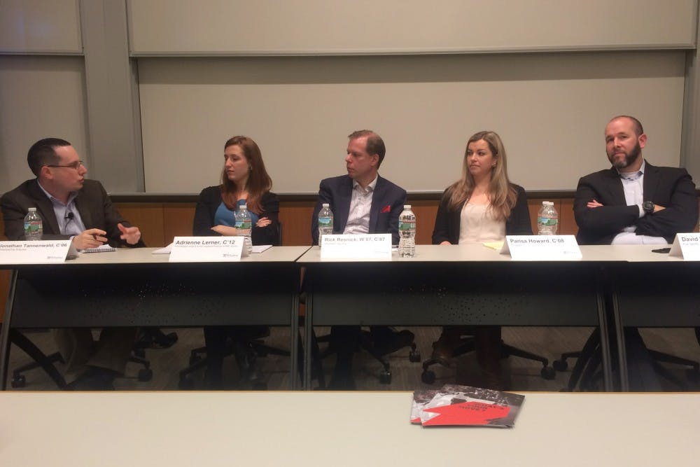 Members of the panel answered questions from students on topics ranging from veteran players in the MLS to job opportunities in various parts of the soccer industry.