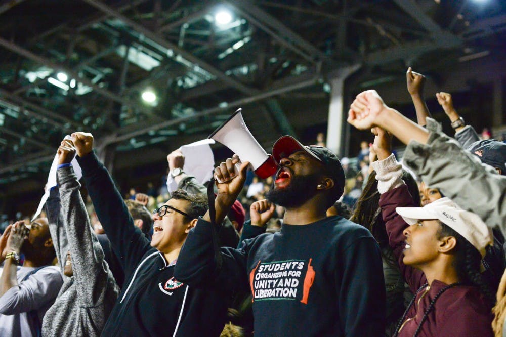 Photo Gallery | Protest at Franklin Field