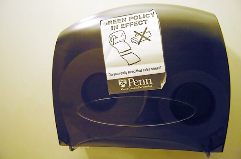 Unauthorized signs use less toilet paper The Daily Pennsylvanian
