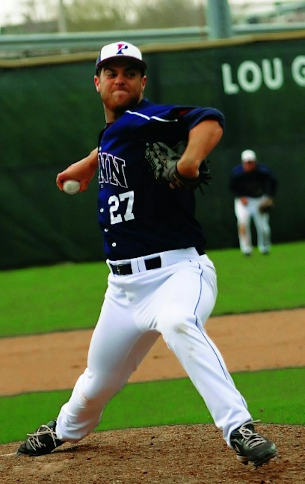 Senior reliever Cody Thomson has been an instrumental part of Penn's rejuvenated bullpen, helping provide veteran leadership to the freshmen members of the staff.