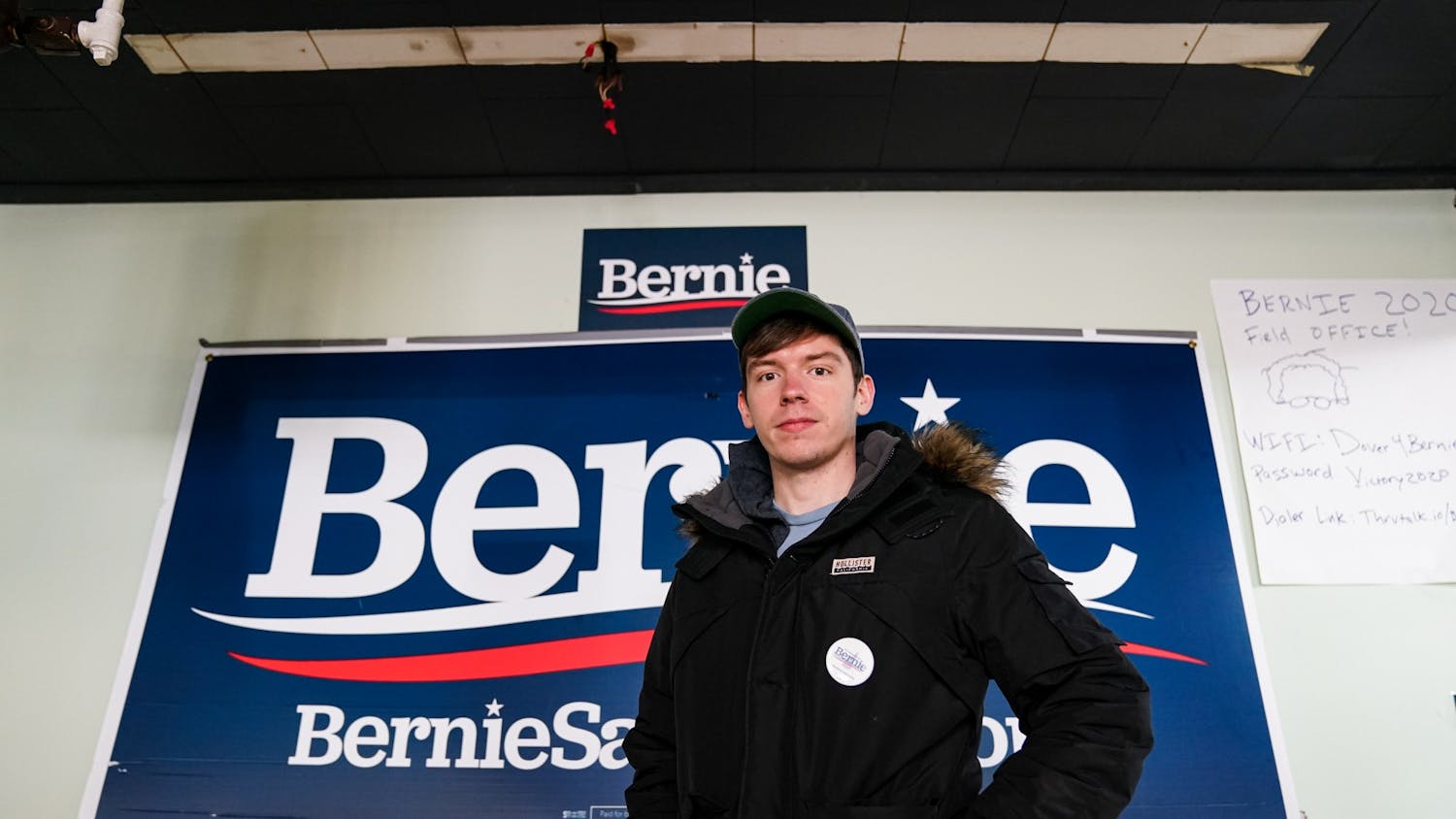 Jack Cahill Bernie Sanders Delegate New Hampshire Primary 2020.jpg