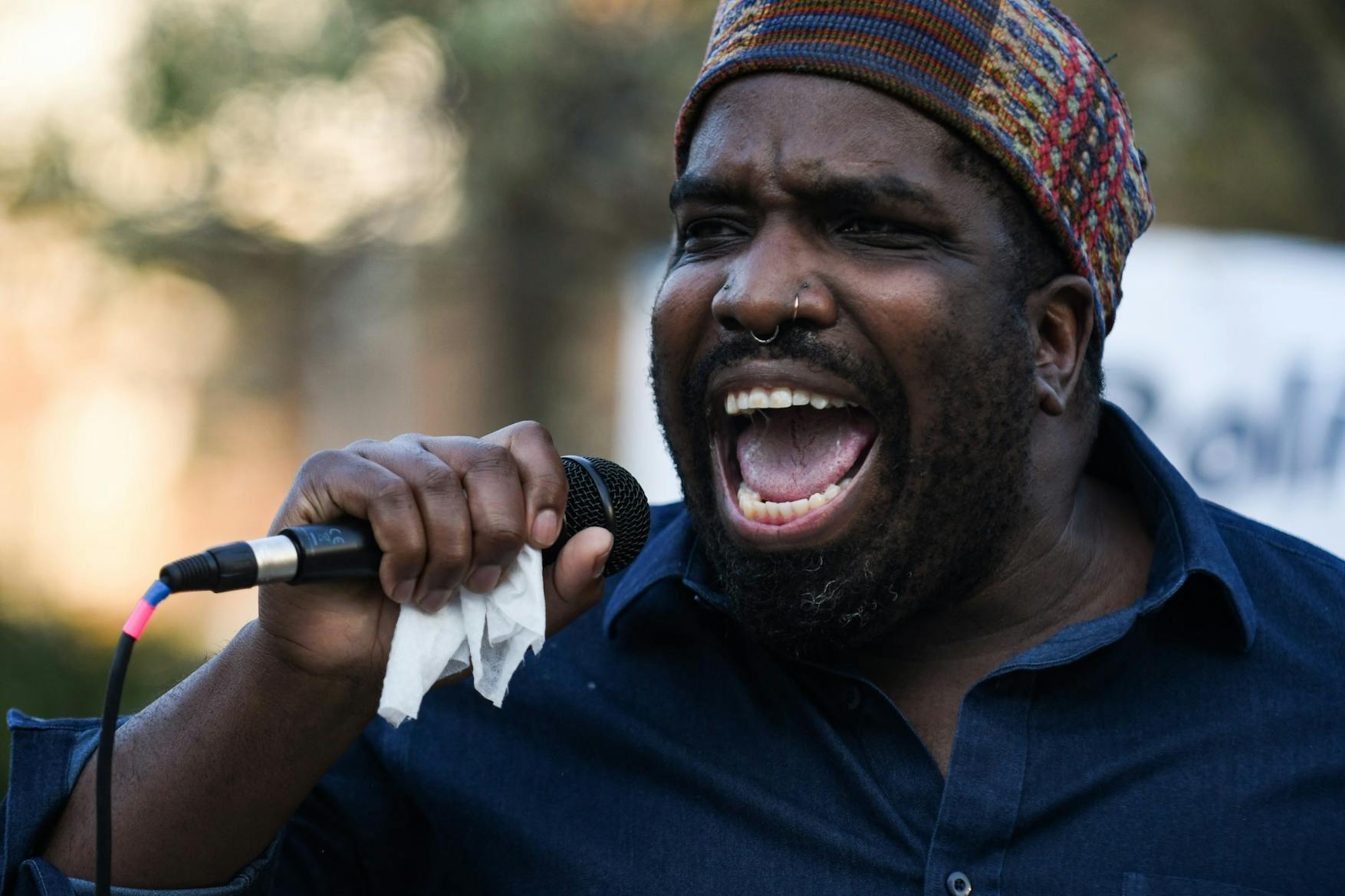 04-08-21 Police Free Penn Museum Penn Morton Skulls Collection Protest Abdul-Aliy Muhammad.jpg