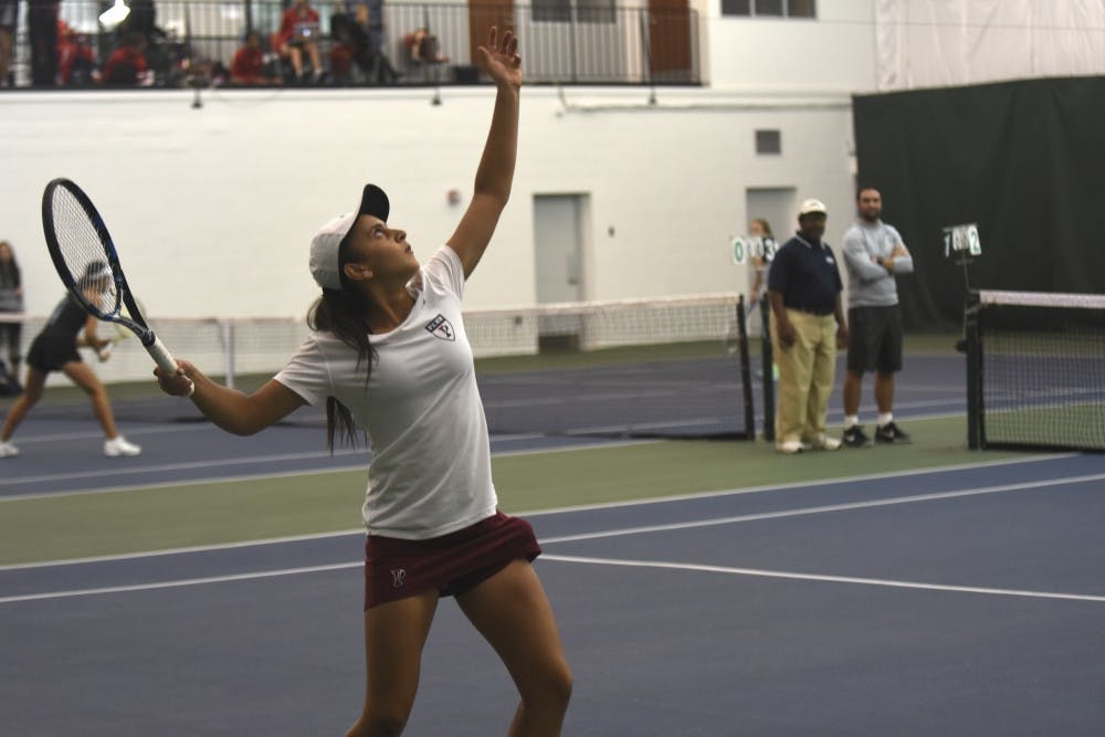 Penn Women's Tennis hosted the Cissie Leary Memorial Invitational this weekend. Junior Lina Qostal had a strong weekend, though she ultimately lost in the semifinals. 