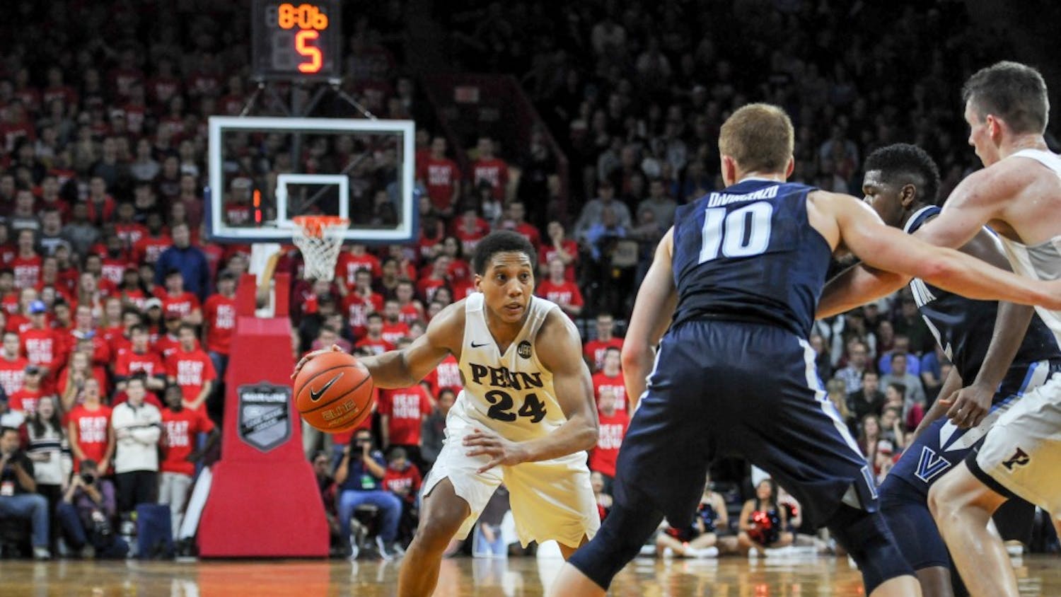 Senior forward Matt Howard had his best game of the Ivy season for Penn men's basketball on Saturday, scoring 20 points in the loss to Brown.