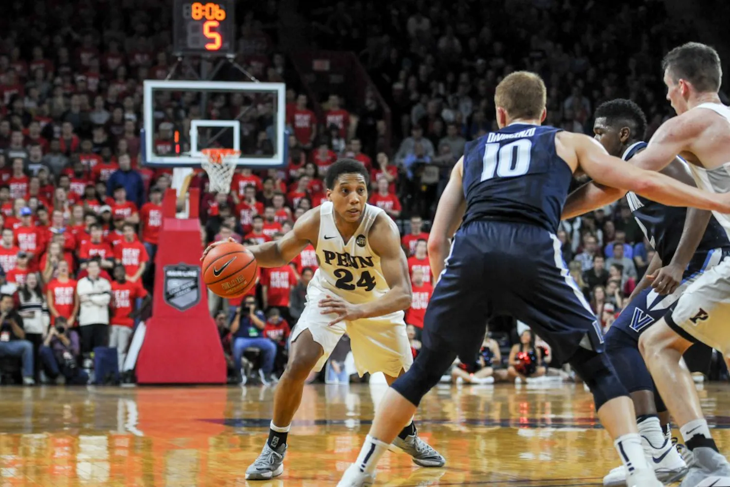 Senior forward Matt Howard had his best game of the Ivy season for Penn men's basketball on Saturday, scoring 20 points in the loss to Brown.