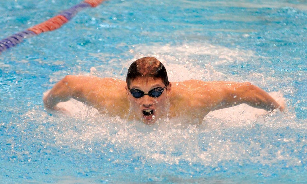 Penn Swimming defeats UConn at Scheer Pool Saturday, November 10