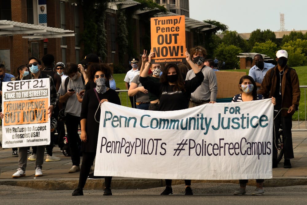 penn-community-for-justice-trump-pence-out-now