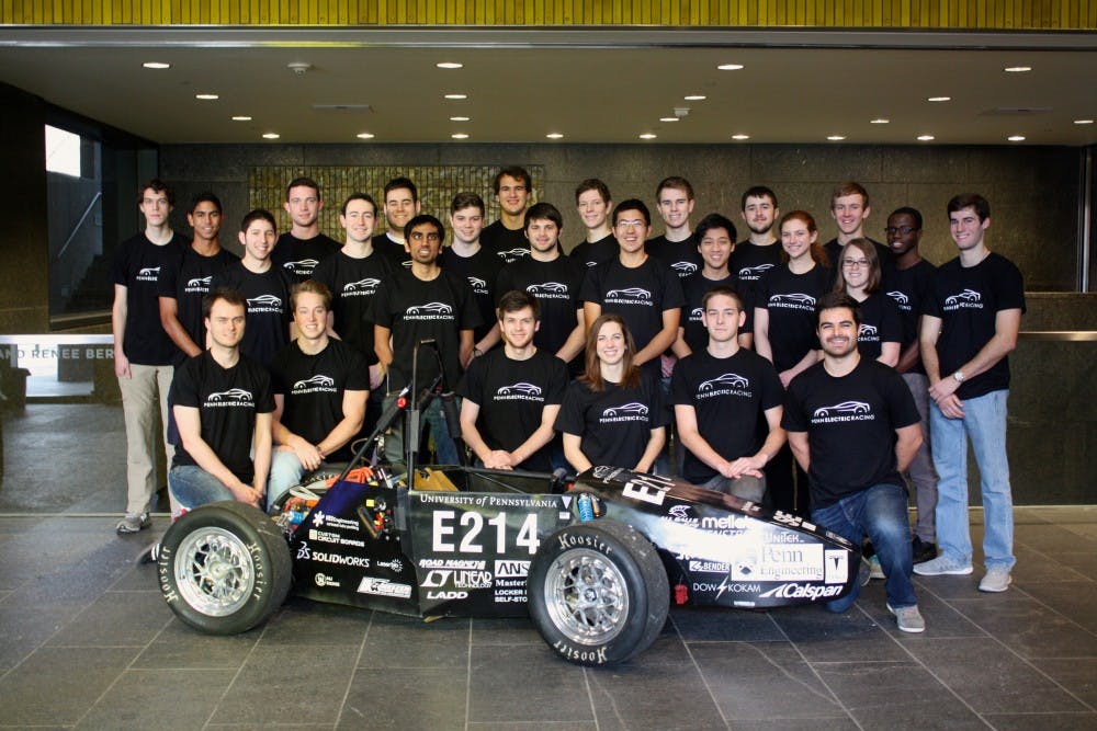 Students in the Penn Electric Racing Team built an electric race car that can exceed 100 miles per hour.
