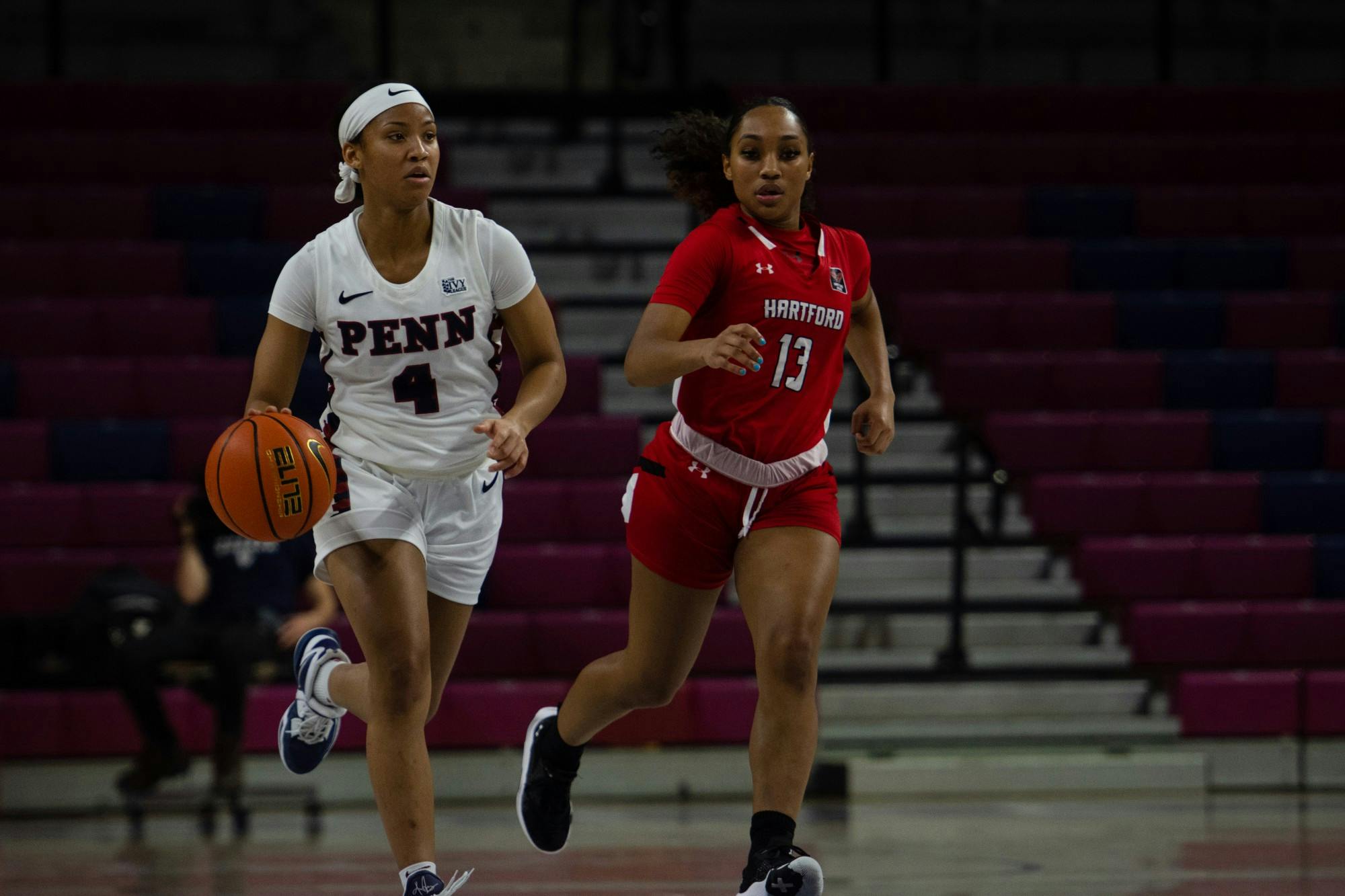 01-10-23 Women's Basketball vs Hartford Saniah Caldwell (Benjamin McAvoy-Bickford).jpg